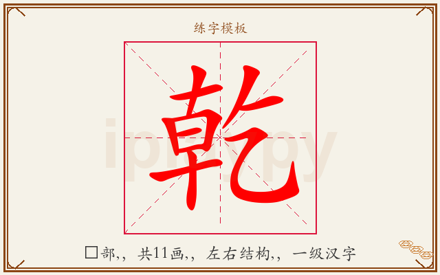 乾字图文介绍