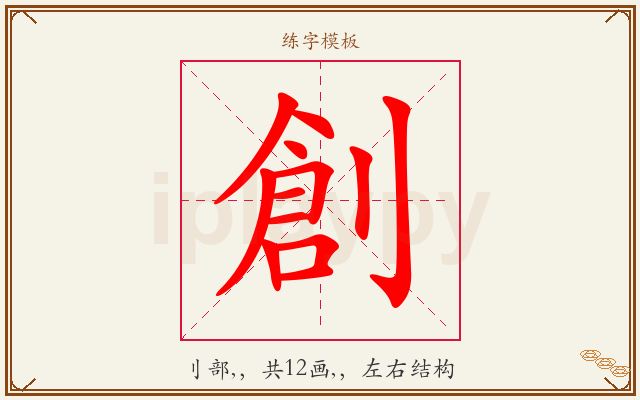 創字图文介绍