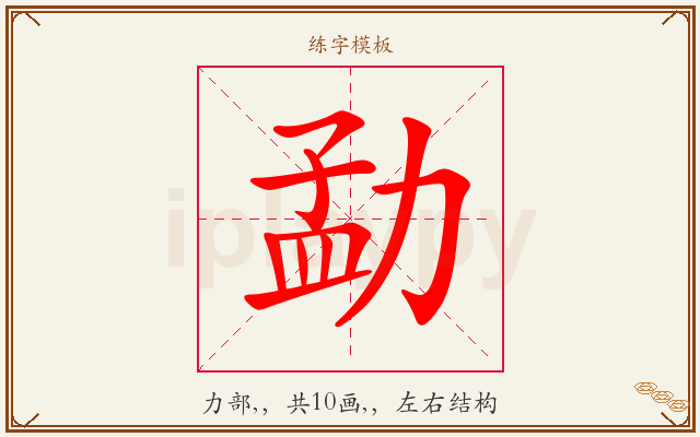 勐字图文介绍