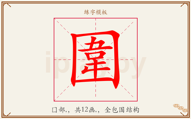 圍字图文介绍