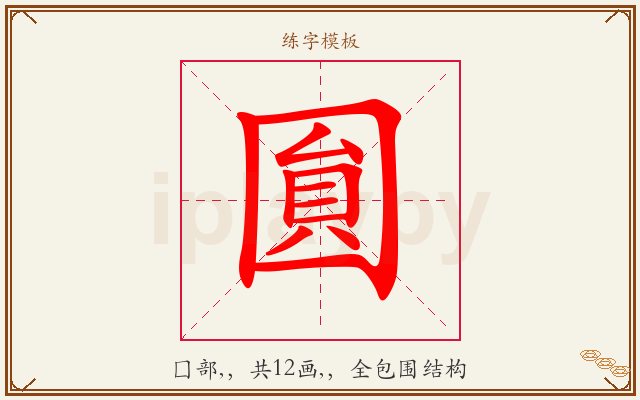 圎字图文介绍
