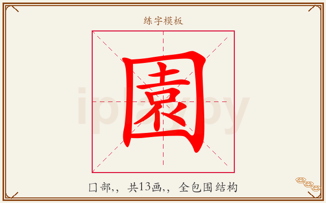 園字图文介绍