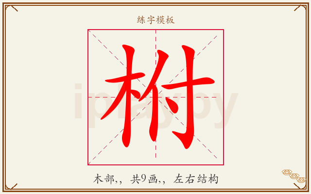 柎字图文介绍