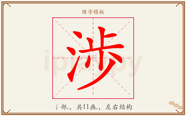 渉字图文介绍