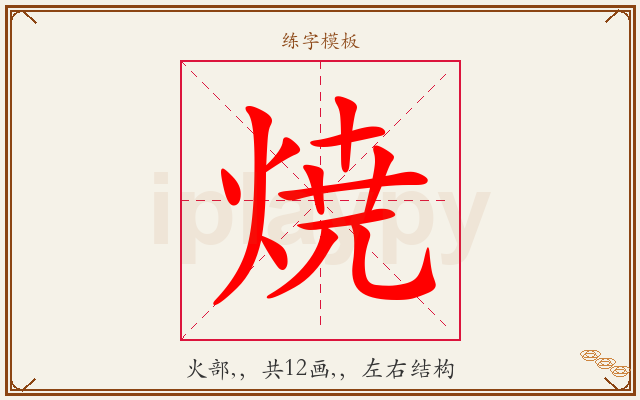 焼字图文介绍