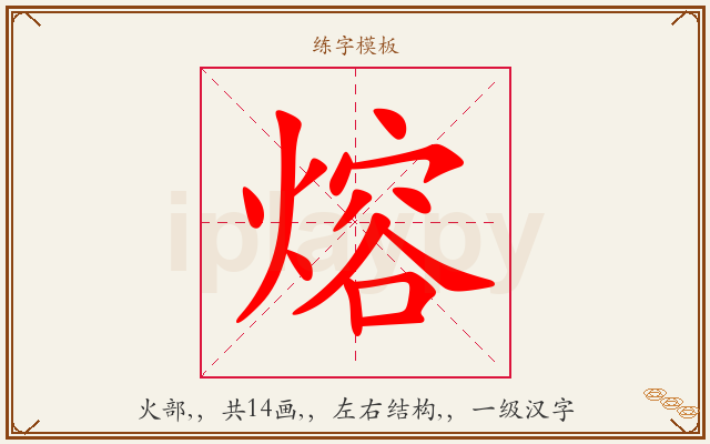 熔字图文介绍