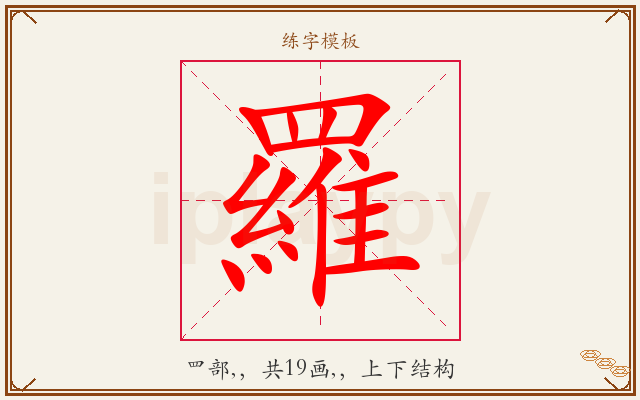羅字图文介绍