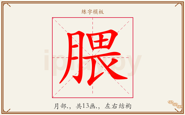 腲字图文介绍