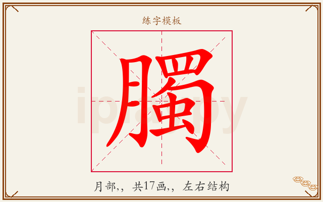 臅字图文介绍