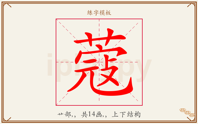 蔻字图文介绍