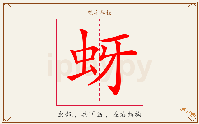 蚜字图文介绍