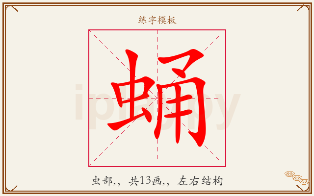 蛹字图文介绍