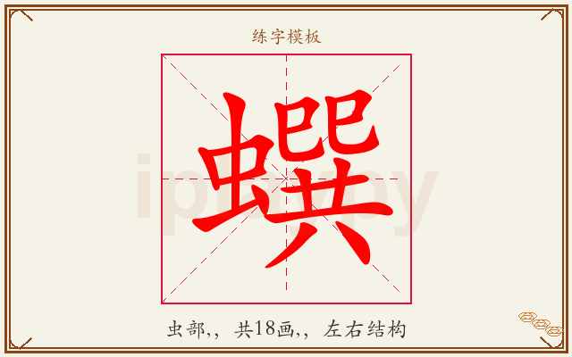 蟤字图文介绍