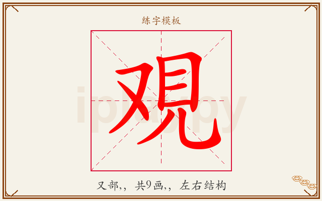 覌字图文介绍