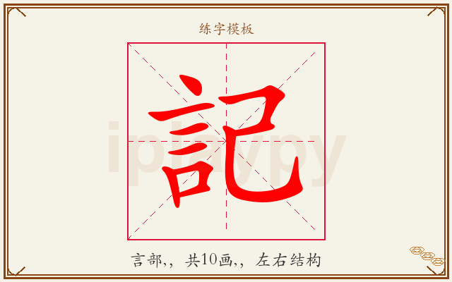 記字图文介绍