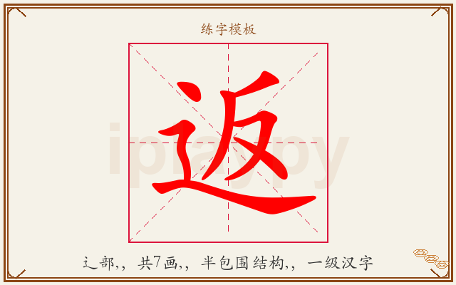 返字图文介绍