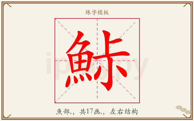 鮛字图文介绍