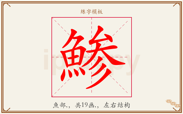 鯵字图文介绍