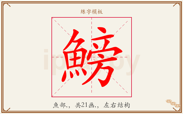 鰟字图文介绍