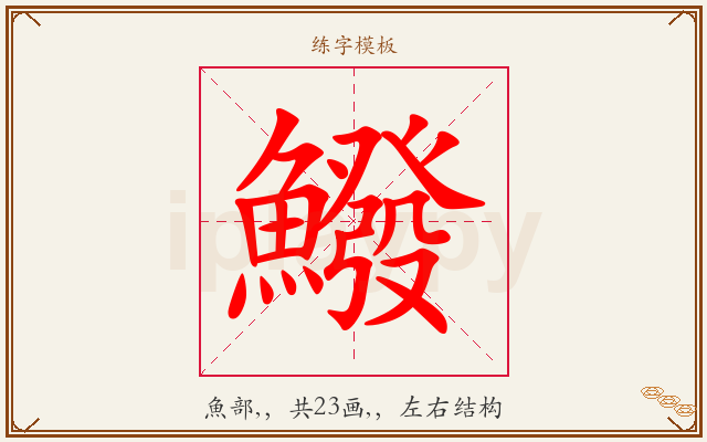 鱍字图文介绍