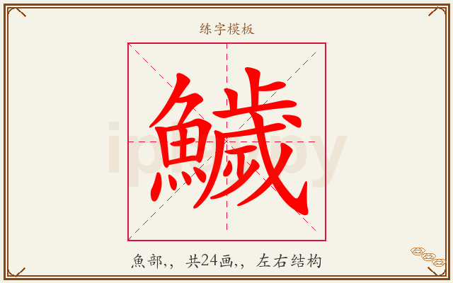 鱥字图文介绍