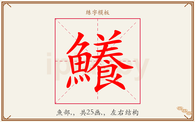 鱶字图文介绍