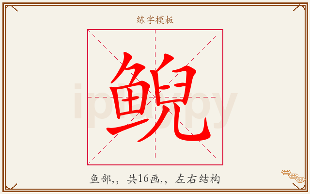 鲵字图文介绍