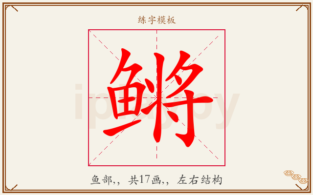 鳉字图文介绍