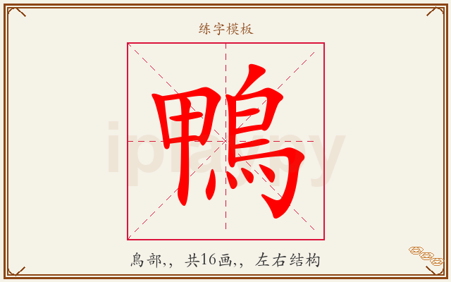 鴨字图文介绍