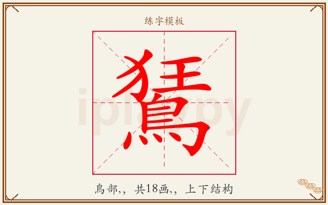 鵟字图文介绍