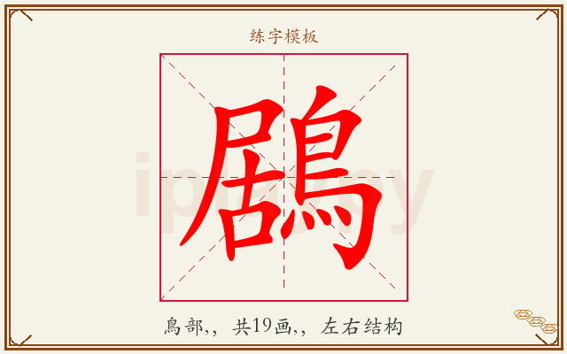鶋字图文介绍