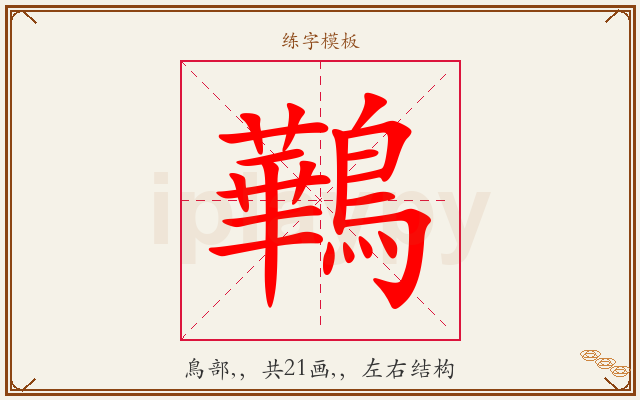 鷨字图文介绍