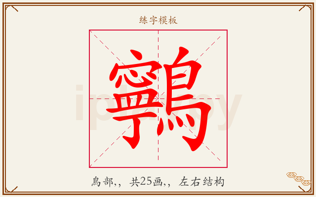鸋字图文介绍