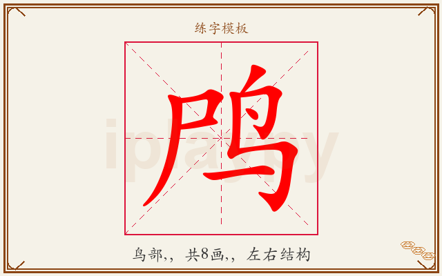 鸤字图文介绍