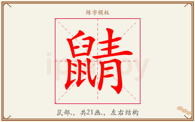 鼱字图文介绍